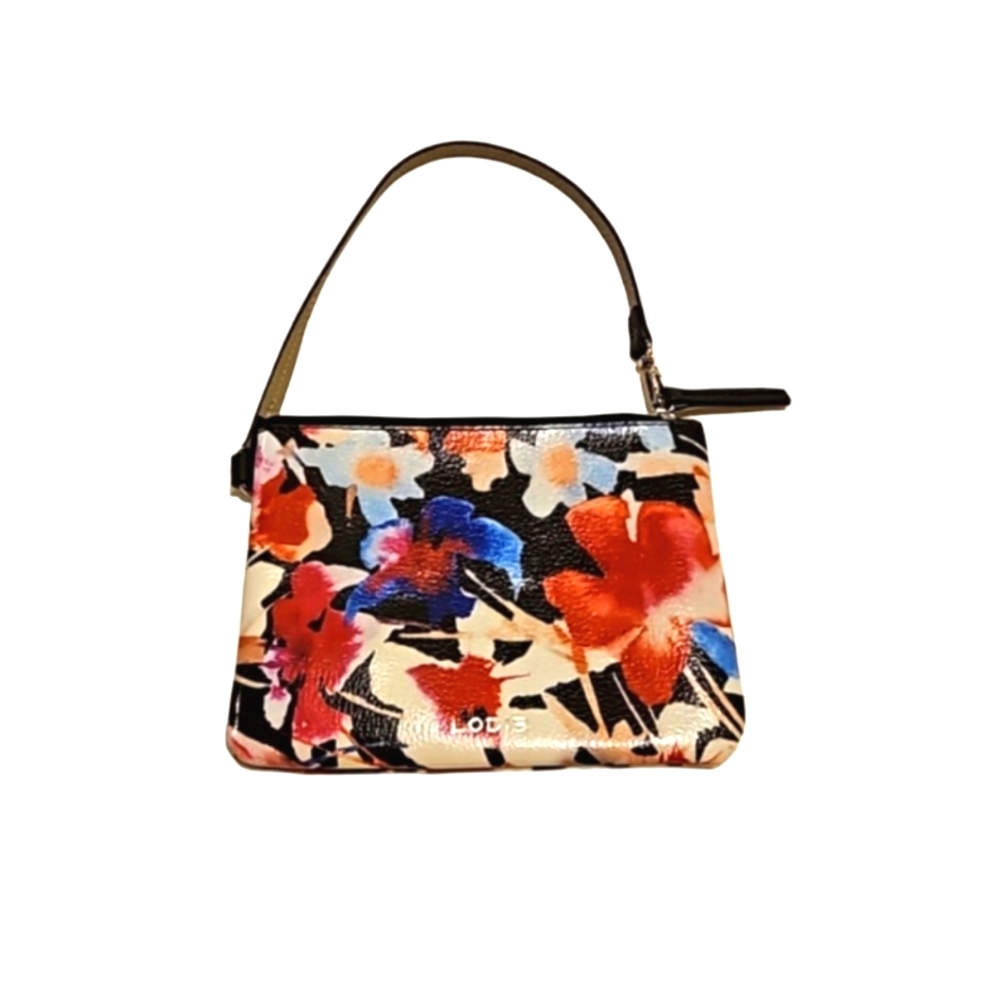 Lodis women's floral cosmetic wristlet pouch